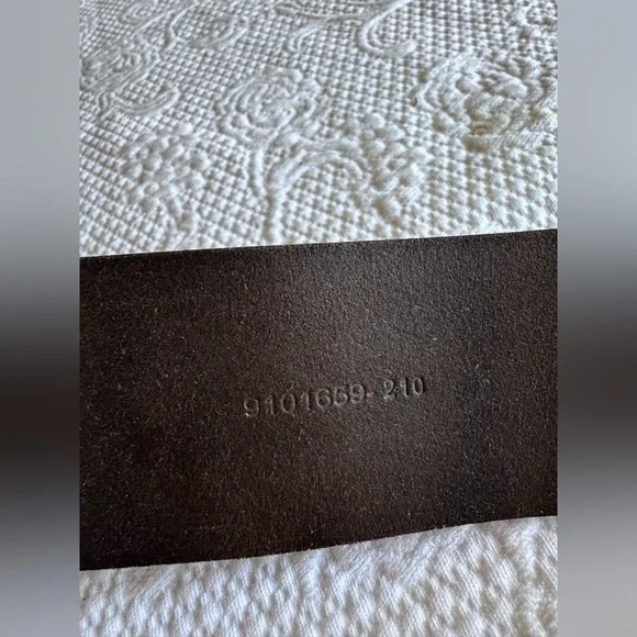 Ralp Lauren leather wide saddle belt - Picture 8 of 12